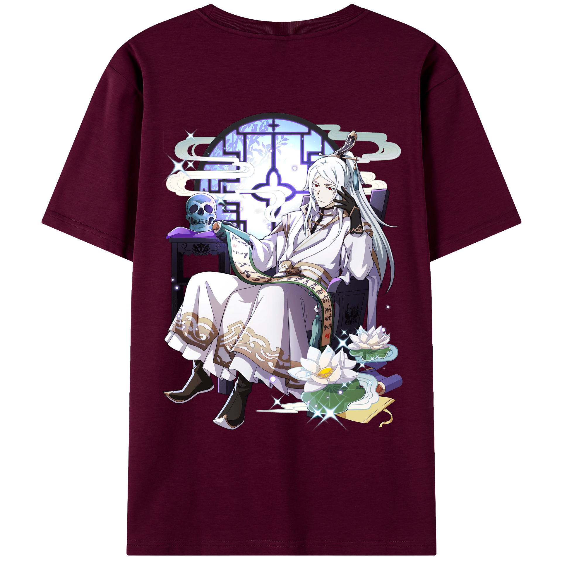 （画像用） 文豪ストレイドッグス Bungo Stray Dogs レディース半袖Tシャツ(バックプリント)